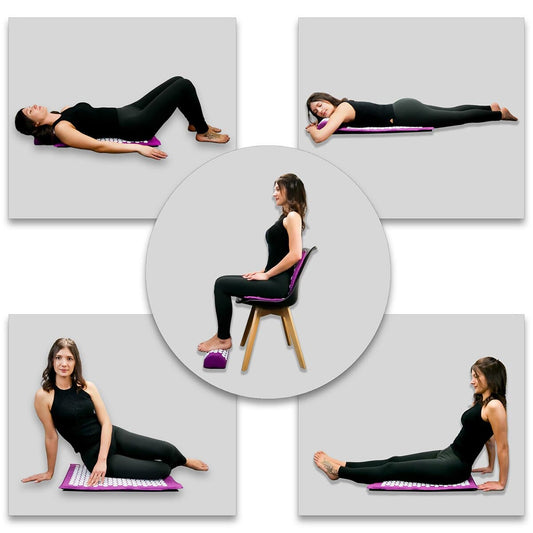 Tapis d’acupression extra long avec sac de transport