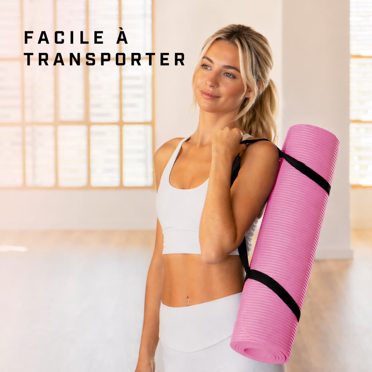 Tapis de yoga de 4 mm d’épaisseur