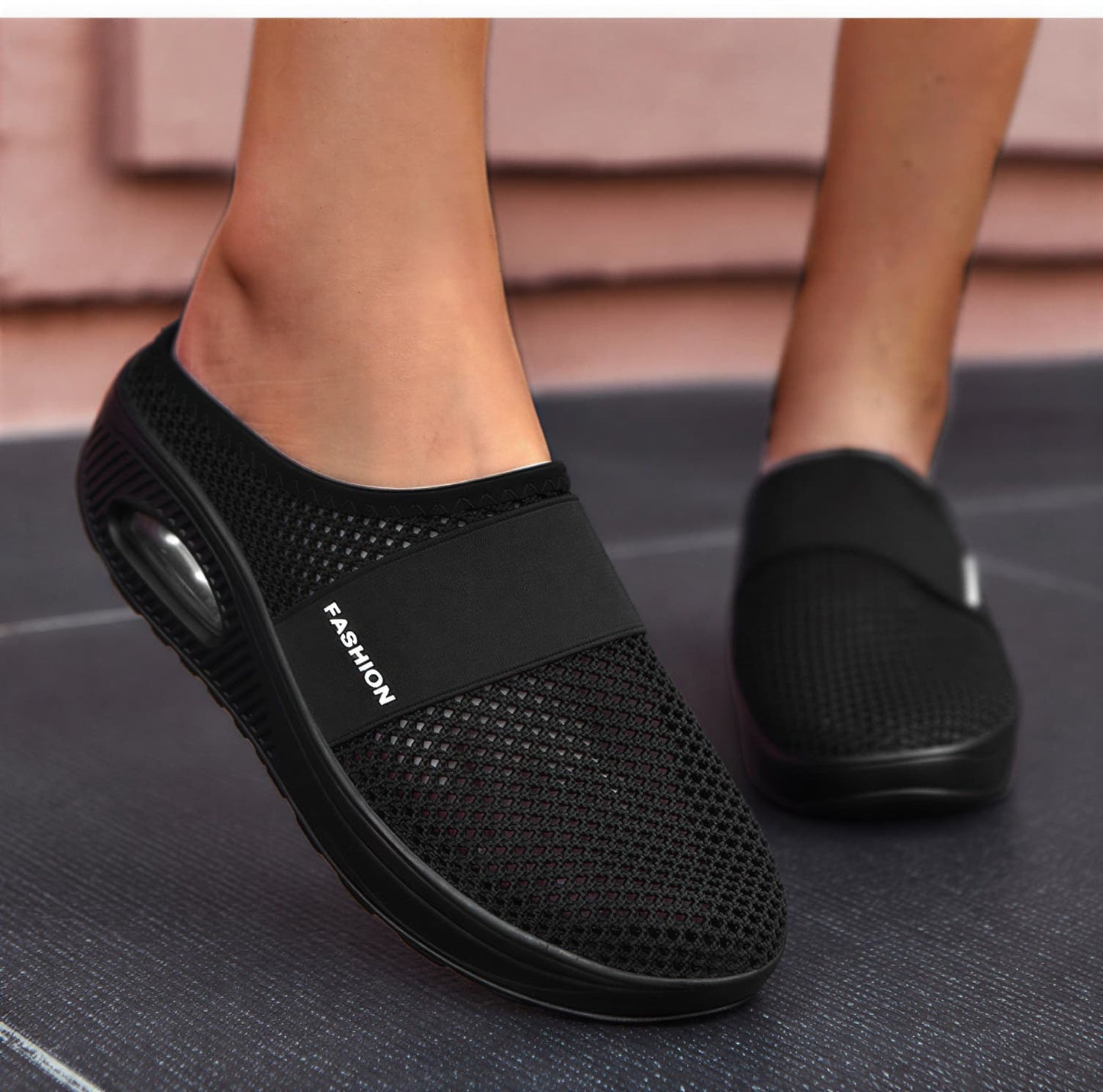 Chaussures orthopédiques style sabot pour femme