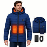 Veste Chauffante à Capuche