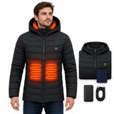 Veste Chauffante à Capuche
