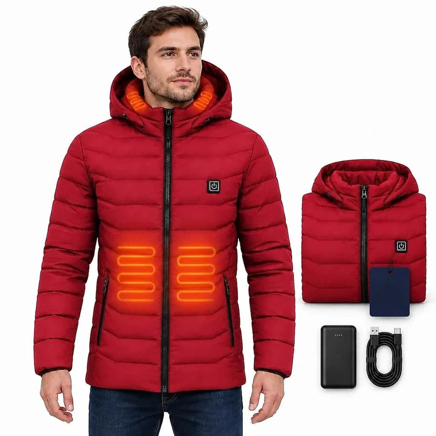 Veste Chauffante à Capuche