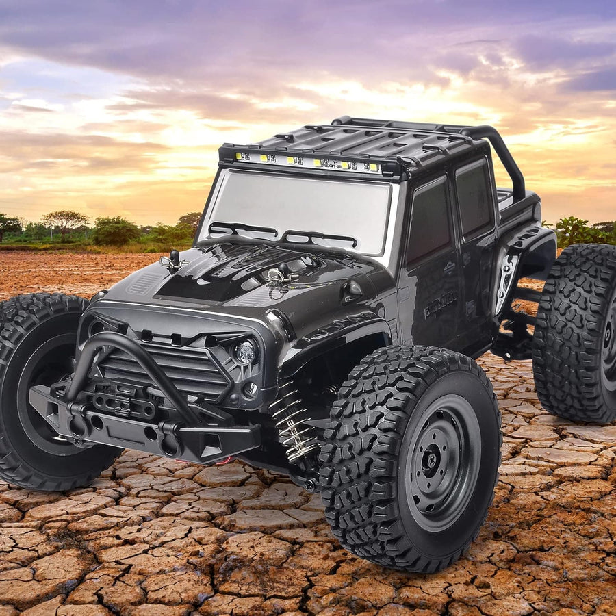 Voiture de course radiocommandée 4×4 pour adulte 4WD 1/28 50km/h
